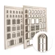 Green Stuff World Arched Classic Miniature Windows - Small