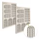 Green Stuff World Industrial Arched Miniature Windows - Large