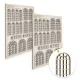 Green Stuff World Industrial Arched Miniature Windows - Small