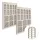 Green Stuff World Industrial Arched Miniature Windows - Large (type 2)