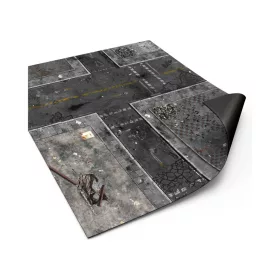   Green Stuff World Neoprene Mat 22x32'' Ground Zero District (56x76cm)