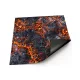 Green Stuff World Neoprene Mat 4x4' Flamecoil Path (120x120cm)