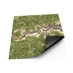   Green Stuff World Neoprene Mat 4x4' Duskriver Meadows (120x120cm)