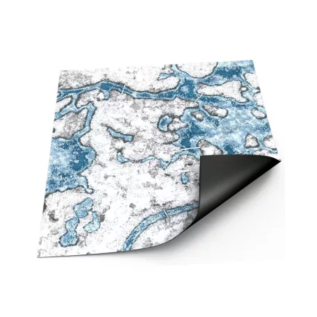 Green Stuff World Neoprene Mat 4x4' Blizzard Hollows (120x120cm)