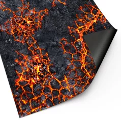   Green Stuff World Neoprene Mat 44x60'' Flamecoil Path with deployment lines