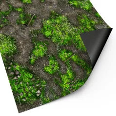   Green Stuff World Neoprene Mat 44x60'' Boneblight Marsh with deployment lines