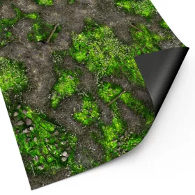   Green Stuff World Neoprene Mat 44x60'' Boneblight Marsh with deployment lines