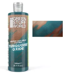 Green Stuff World Water soluble patina TURQUOISE OXIDE 240ml