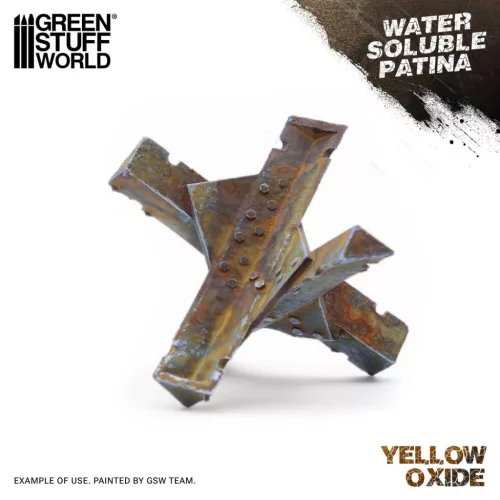Green Stuff World Water soluble patina YELLOW OXIDE 240ml