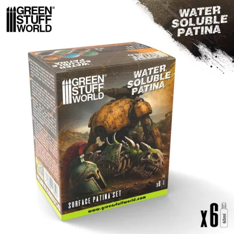 Green Stuff World Water soluble patina set