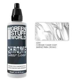   Green Stuff World Chrome Clear Coat 60ml – átlátszó védőlakk króm festékhez