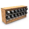 Green Stuff World Horizontal Paint Organizer 30ml – COMPACT – MDF kompakt vízszintes festéktartó 30 ml-es festékekhez