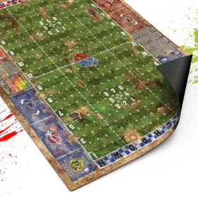   Green Stuff World Fantasy Football Neoprene Mat - Bloodgrass Pitch
