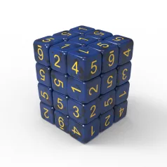 Green Stuff World 36x D6 12mm Dice - Dark Blue