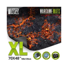   Green Stuff World Neoprene Mat 4x6' Flamecoil Path (120x180cm)