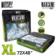 Green Stuff World Neoprene Mat 4x6' Blizzard Hollows (120x180cm)