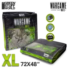   Green Stuff World Neoprene Mat 4x6' Boneblight Marsh (120x180cm)