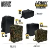 Green Stuff World Army Transport Bag - M - Camouflage Edition – miniatűr szállítótáska