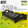 Green Stuff World Hollow Plastic Bases - BLACK 25mm