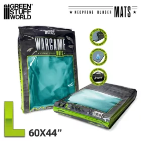   Green Stuff World Neoprene Board Game Mat 44x60" Turquoise – türkiz neoprén játékmat