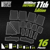 Green Stuff World 11th Edition Glasspack Footprints Wh40k compatible