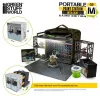 Green Stuff World Miniature Portable Paint Station – Camouflage hordozható festőállomás