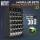 Green Stuff World Black Vertical Paint Organizer 17ml LITE – fekete festéktartó állvány