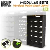 Green Stuff World Black Vertical Paint Organizer 30ml LITE – fekete festéktartó állvány