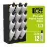 Green Stuff World Black Vertical Paint Organizer 60ml LITE – fekete festéktartó állvány