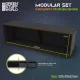 Green Stuff World Black Compact Multi-Purpose Horizontal Organizer – fekete többcélú hobbi rendszerező