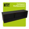 Green Stuff World Black Compact Multi-Purpose Horizontal Organizer – fekete többcélú hobbi rendszerező