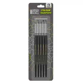   Green Stuff World Clay Shapers - Color Shapers SIZE 2 - Black Firm