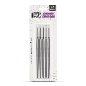   Green Stuff World Clay Shapers - Color Shapers SIZE 0 - White Soft