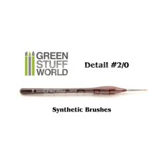   Green Stuff World Brushes Detail 2-0 Synthetic (Szintetikus hobbi ecset 2/0)