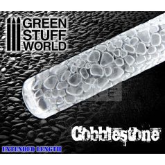  Green Stuff World ROLLING PIN COBBLESTONE textúrált formázó rúd (macskakő mintájú)