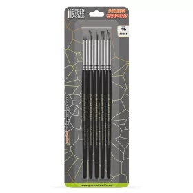   Green Stuff World Clay Shapers - Color Shapers SIZE 6 - Black Firm