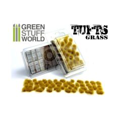   Green Stuff World Grass TUFTS Realisztikus Beige színű fűcsomók diorámához (6 mm self-adhesive - BEIGE)