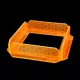 Green Stuff World 5x Small Energy Walls - Phosphorescent Orange