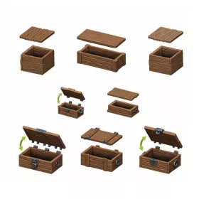 Green Stuff World Wooden boxes set 1:48-1:35