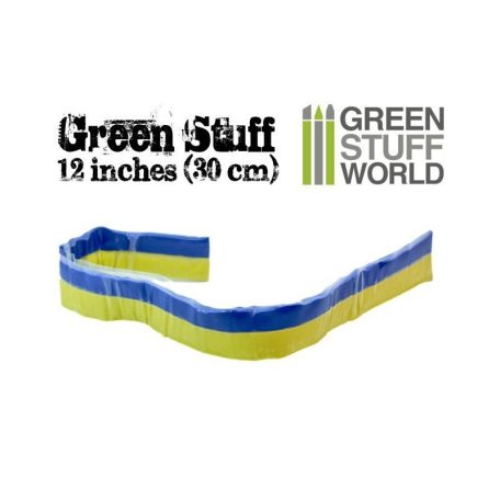 Green Stuff World GREEN STUFF (30) két komponensű tömítő formázó putty 30 cm