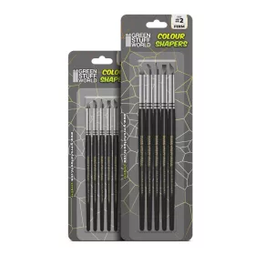  Green Stuff World Clay Shapers - Color Shapers COMBO 0 and 2 - Black Firm