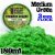 Green Stuff World MEDIUM GREEN 3 mm-es statikus szórható műfű (Static Grass Flock - 3 mm - Medium Green - 180 ml)