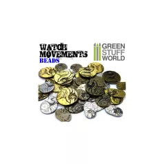 Green Stuff World Steampunk WATCH MOVEMENTS BEADS mix