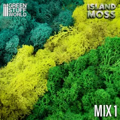 Green Stuff World Islandmoss - Green Mix