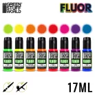 Green Stuff World Set x8 Fluor Paints – 8 darabos fluoreszkáló akrilfesték szett