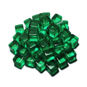   Green Stuff World Green Acrylic Cube tokens 10mm Zöld Akril Jelölőkocka