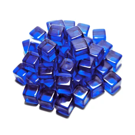 Green Stuff World Blue Acrylic Cube tokens 10mm