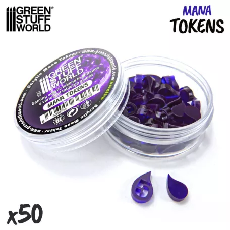Green Stuff World Mana tokens