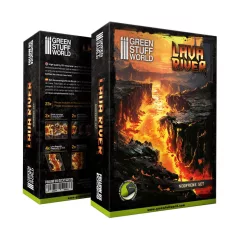 Green Stuff World Lava River - Neoprene Terrain Set