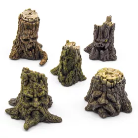 Green Stuff World Haunted Tree Stumps